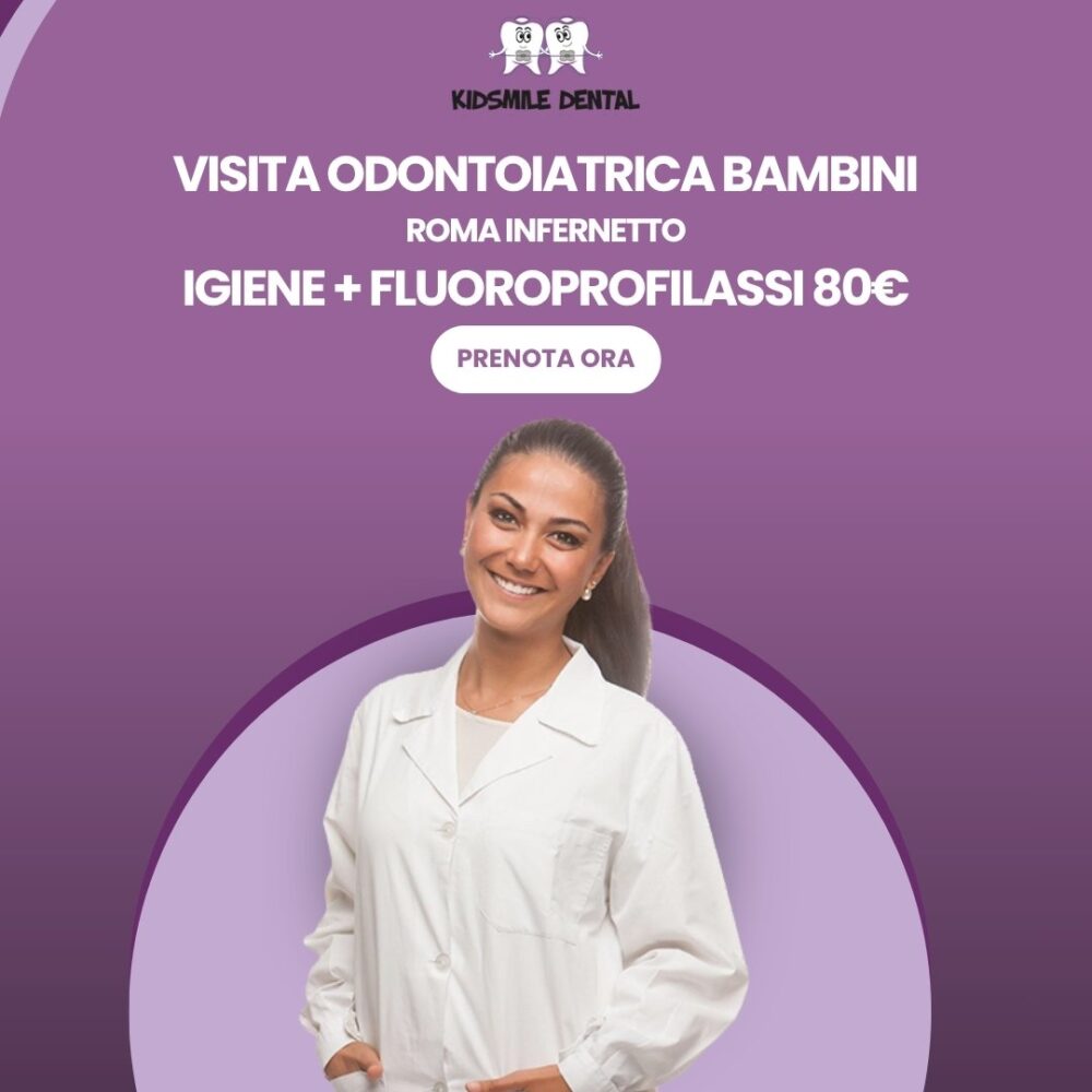 visita odontoiatrica completa bambini roma infernetto
